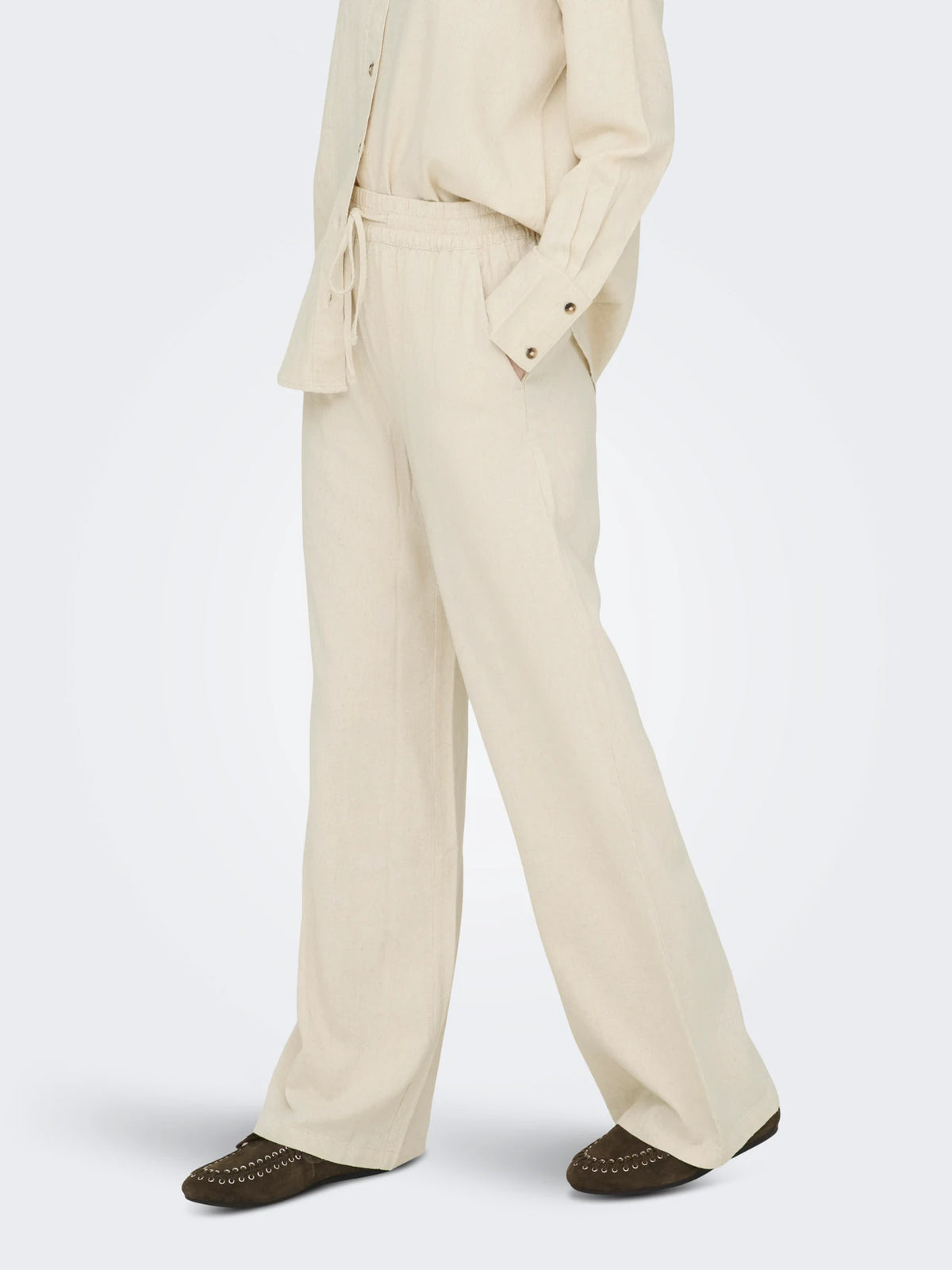 Say Linen Pant - Oatmeal