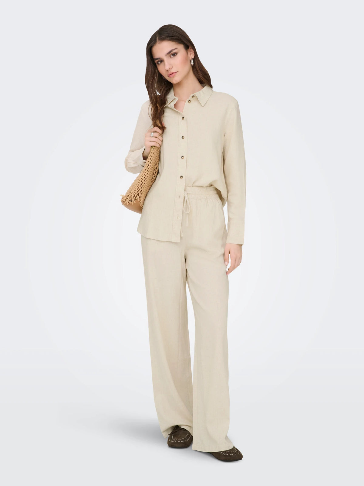 Say Linen Pant - Oatmeal