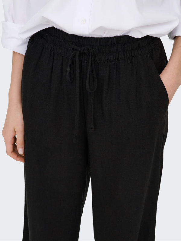 Say Linen Pant - Black
