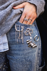 Brosch Chain Pin - Steel