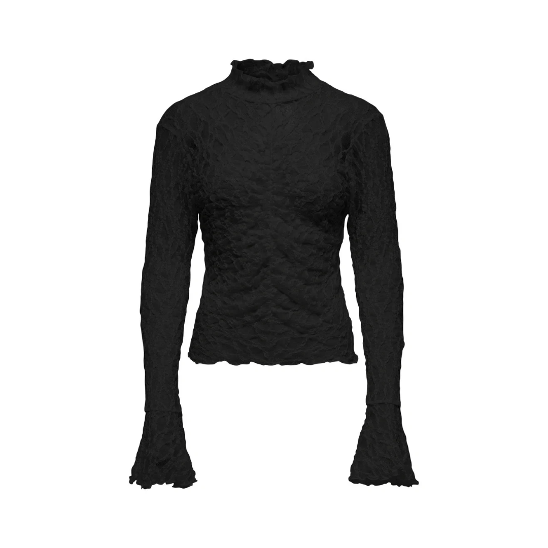 Lala Lace Top - Black