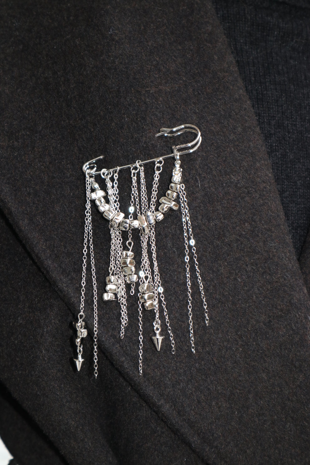Brosch Chain Pin - Steel
