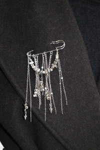 Brosch Chain Pin - Steel