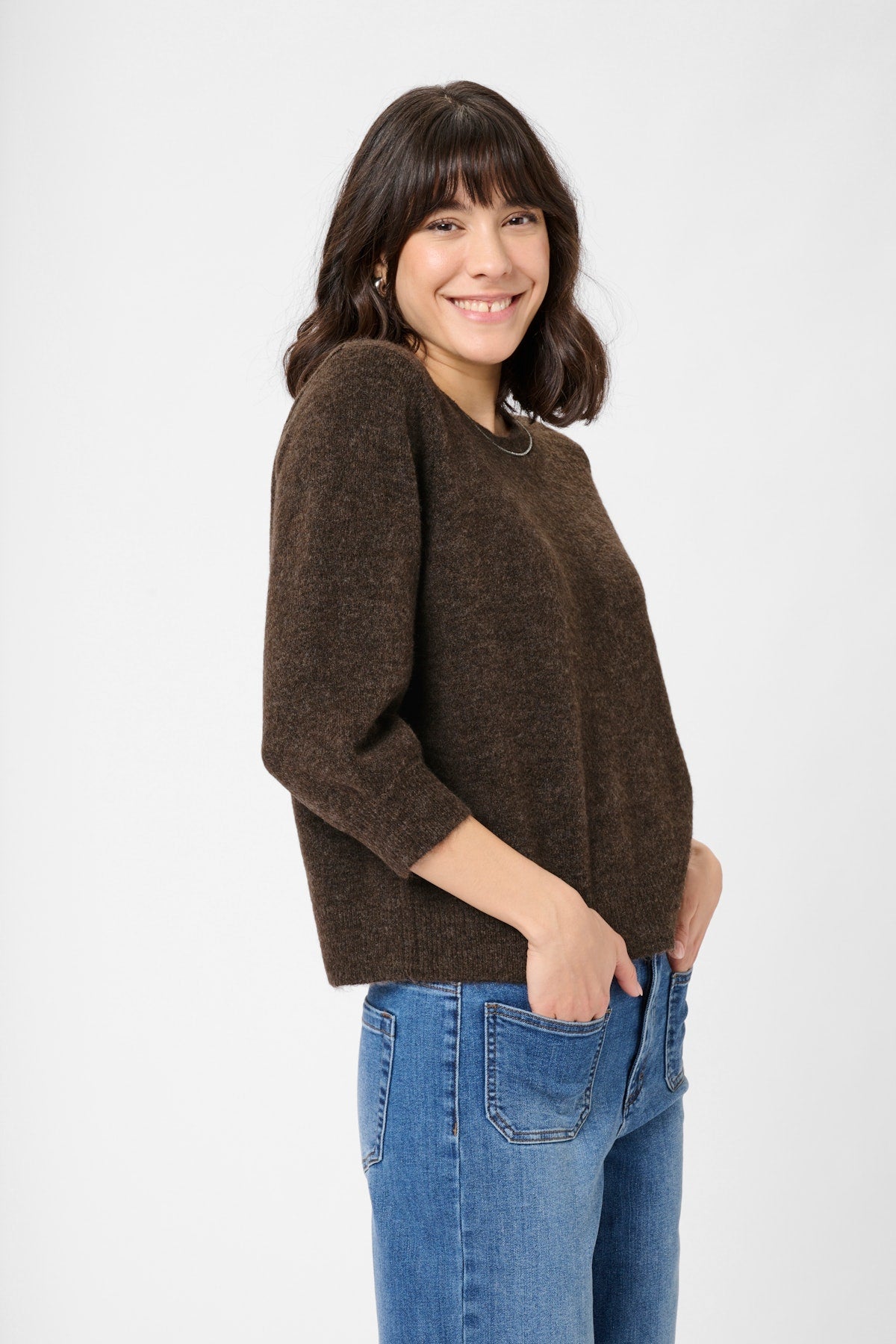Meridith Pullover - Coffee