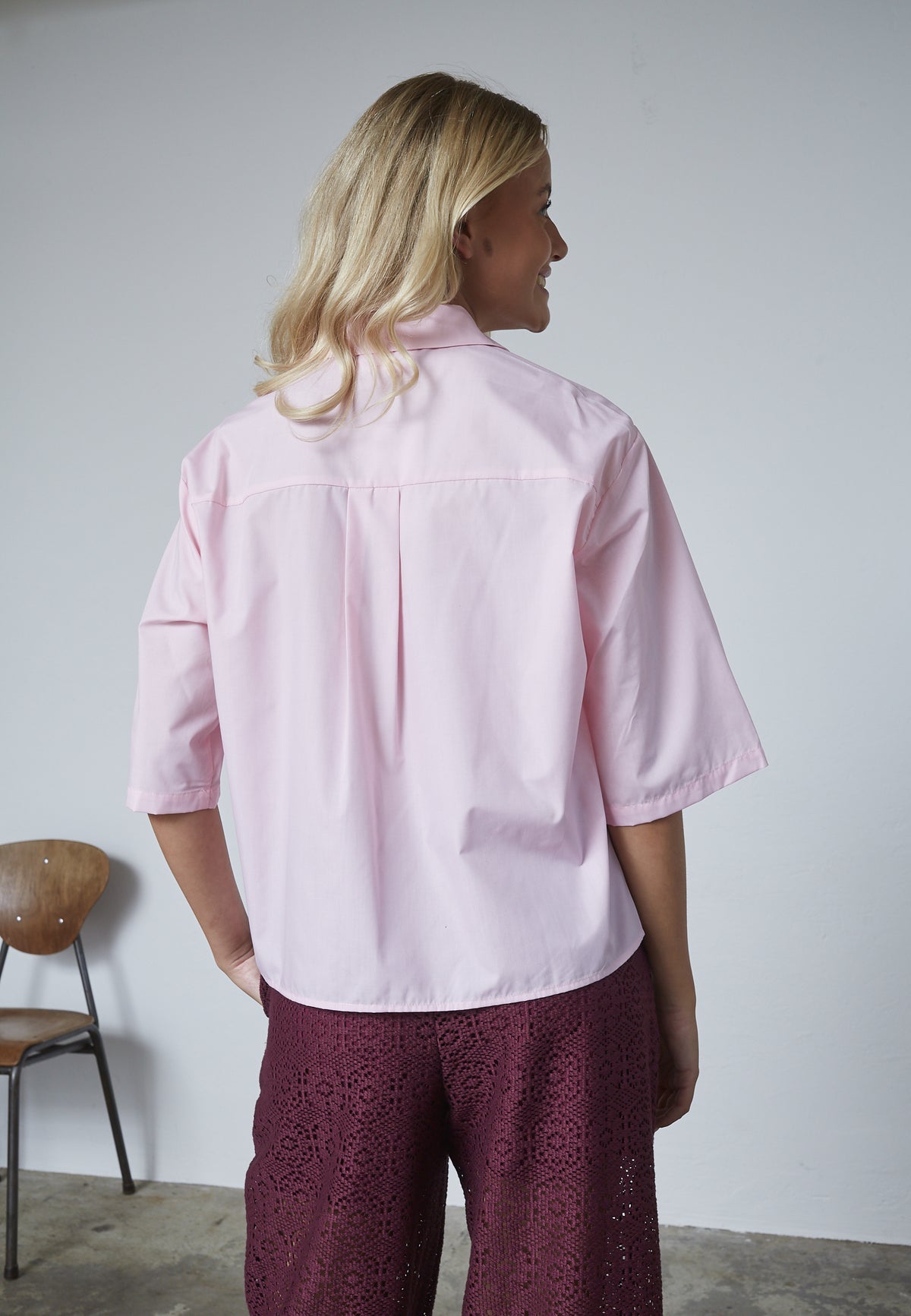 Elesa Shirt - Baby Pink
