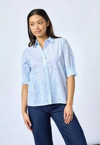Isola Shirt - Blue Stripe