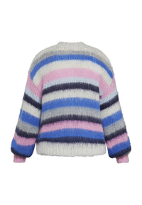 Lidar Cardigan - Blue/Pink