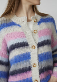 Lidar Cardigan - Blue/Pink