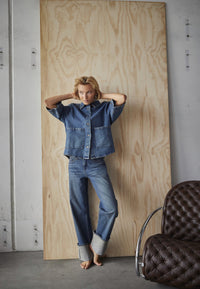 Olea Jacket - Vintage Blue
