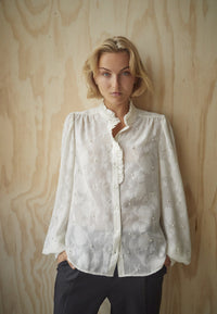 Virsa Shirt - Cream Pearl