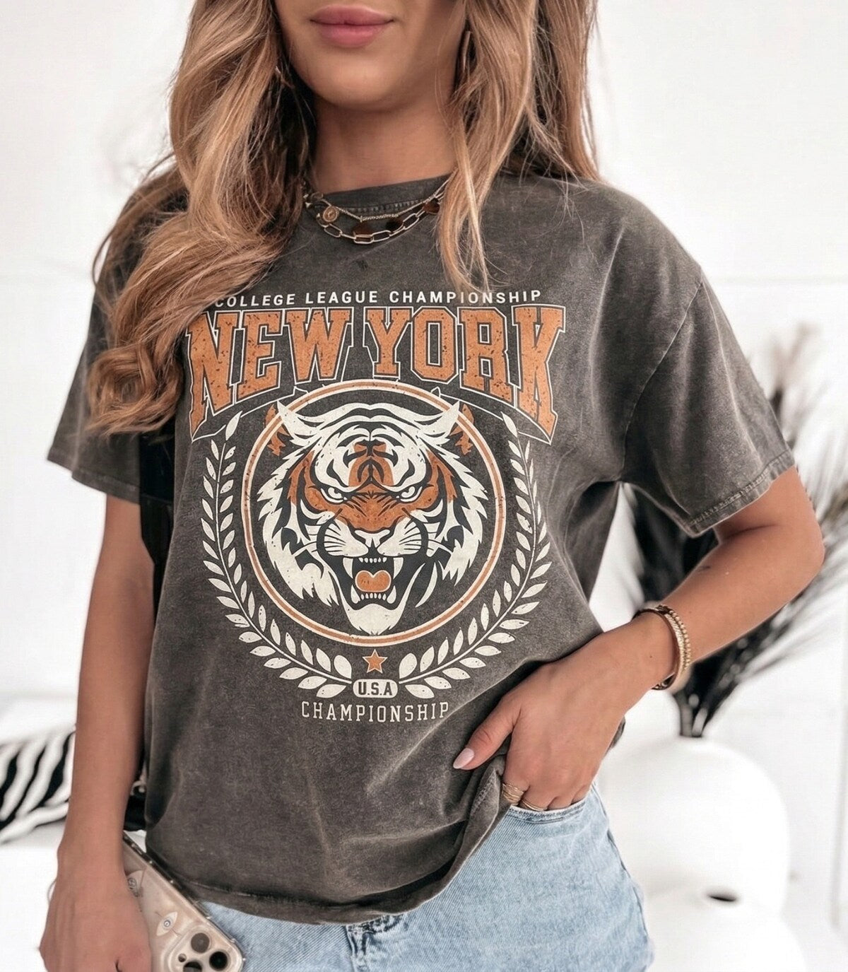 New York T-shirt - strl. M