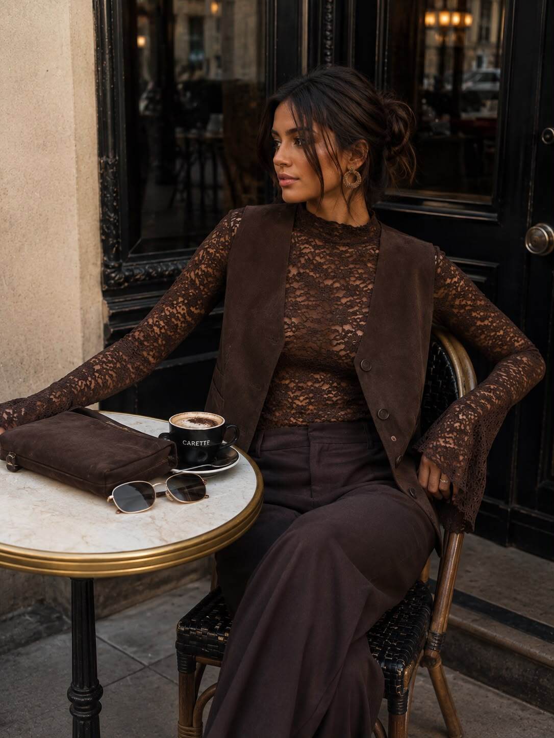 Celeste Lace Top